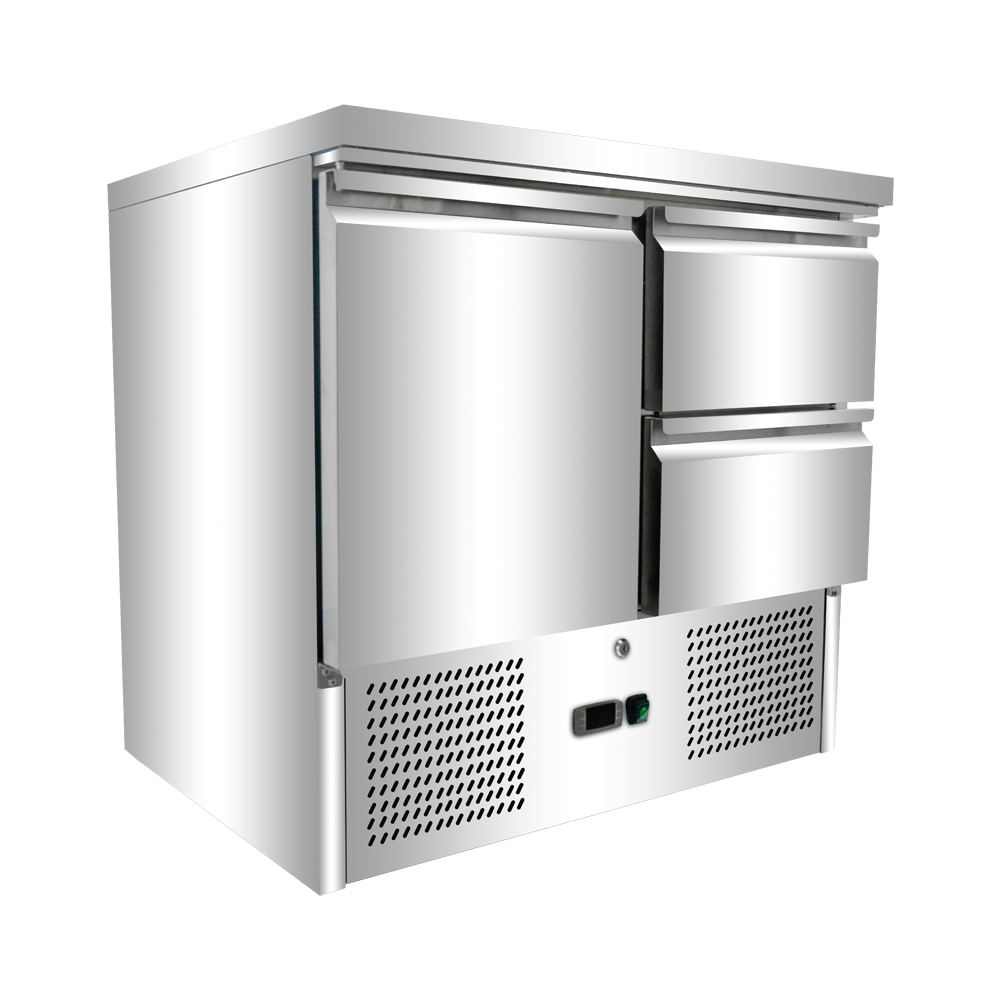 CNJT commercial refrigerator saladette counter