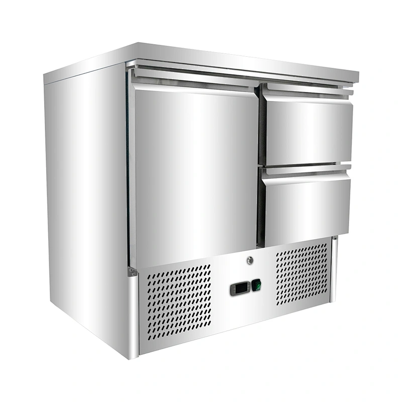 CNJT commercial refrigerator saladette counter